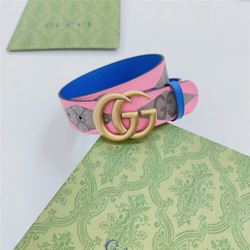 High Quality Luxury Gucci New Double-Sided Original Calfskin Belt – Style 40934 product detail