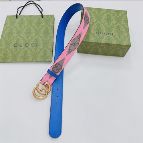 High Quality Luxury Gucci New Double-Sided Original Calfskin Belt – Style 40934 product detail