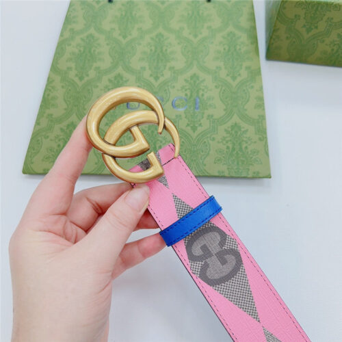 High Quality Luxury Gucci New Double-Sided Original Calfskin Belt – Style 40934 product detail