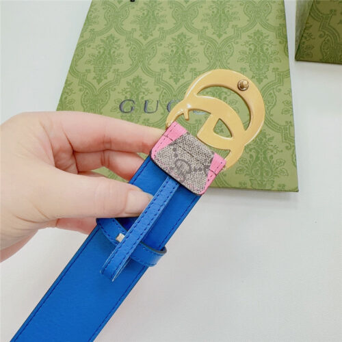 High Quality Luxury Gucci New Double-Sided Original Calfskin Belt – Style 40934 product detail