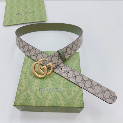 High Quality Luxury Gucci New Double-Sided Original Calfskin Belt – Style 72006 alternate view