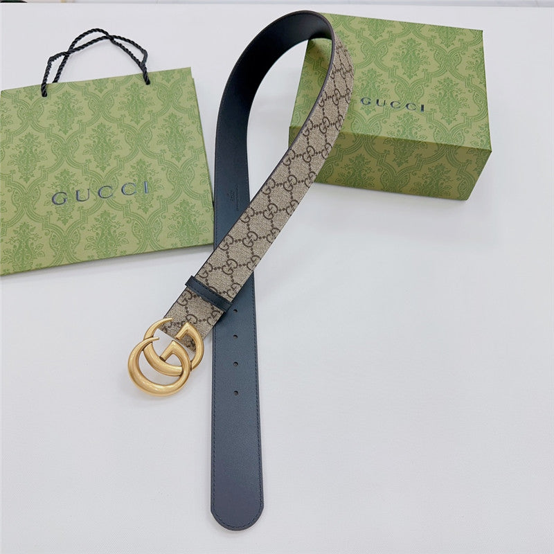 High Quality Luxury Gucci New Double-Sided Original Calfskin Belt – Style 63526 product detail