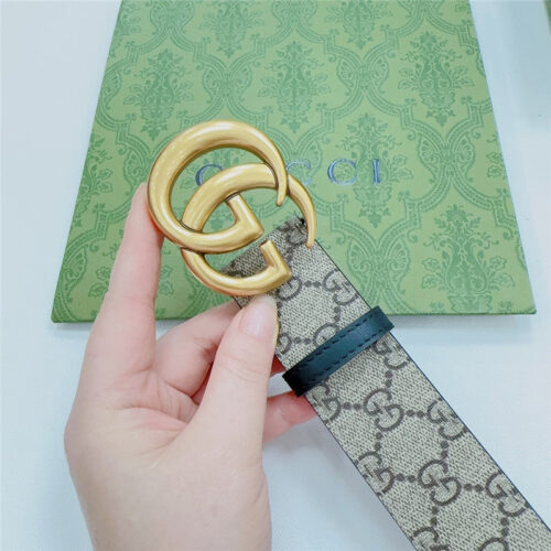High Quality Luxury Gucci New Double-Sided Original Calfskin Belt – Style 63526 product detail