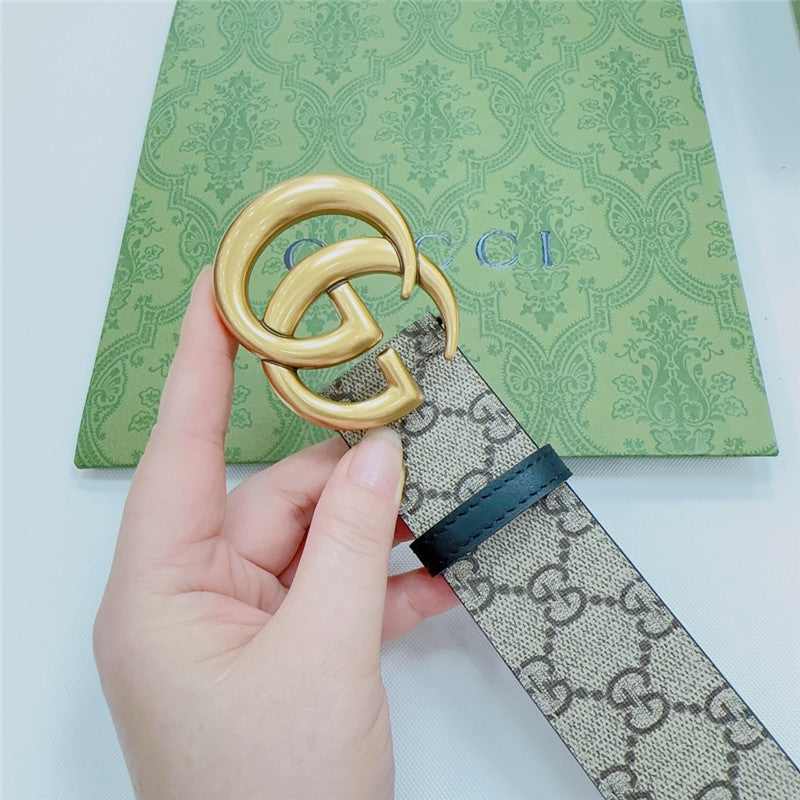 High Quality Luxury Gucci New Double-Sided Original Calfskin Belt – Style 63526 product detail