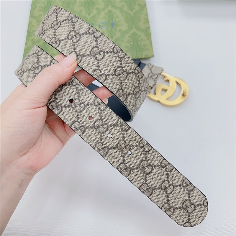 High Quality Luxury Gucci New Double-Sided Original Calfskin Belt – Style 63526 product detail