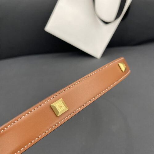 High Quality Luxury Celine Pure Copper Hardware All-Match Series Belt – Style 55910 product detail
