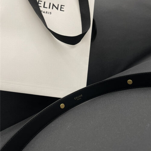 High Quality Luxury Celine Pure Copper Hardware All-Match Series Belt – Style 54214 product detail