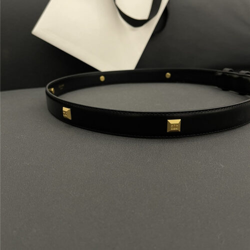 High Quality Luxury Celine Pure Copper Hardware All-Match Series Belt product detail