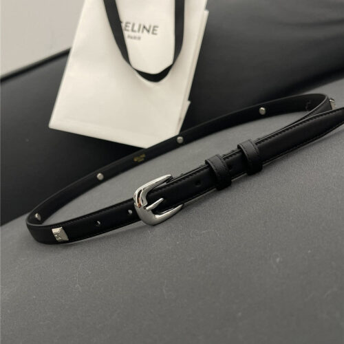 High Quality Luxury Celine Pure Copper Hardware All-Match Series Belt – Style 50822
