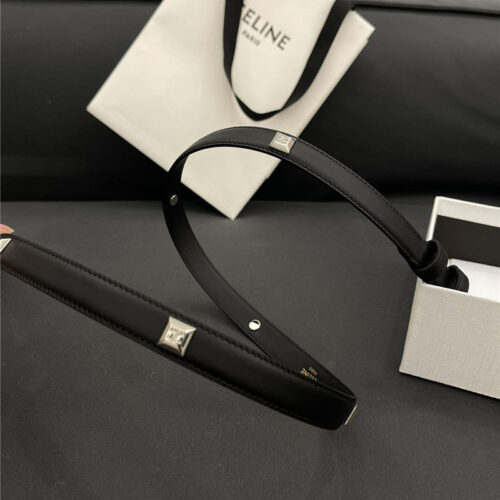 High Quality Luxury Celine Pure Copper Hardware All-Match Series Belt – Style 50822 product detail