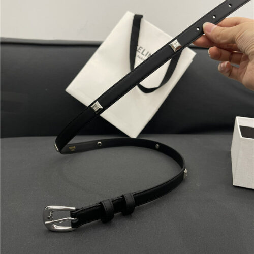 High Quality Luxury Celine Pure Copper Hardware All-Match Series Belt – Style 50822 product detail