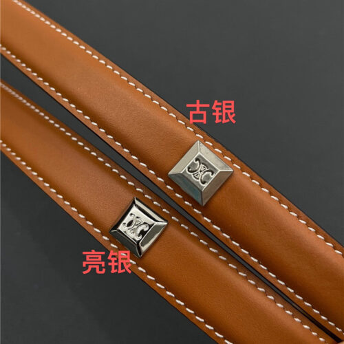 High Quality Luxury Celine Pure Copper Hardware All-Match Series Belt – Style 16358 product detail
