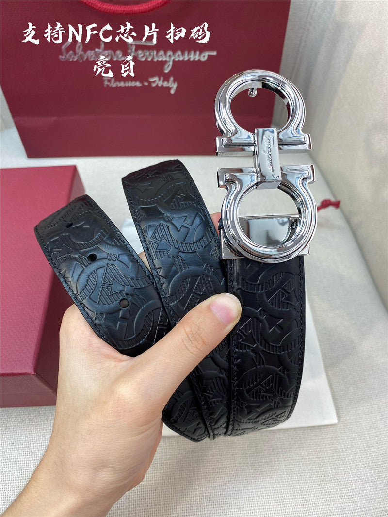 High Quality Luxury Salvatore Ferragamo New Belt – Style 46918 product detail