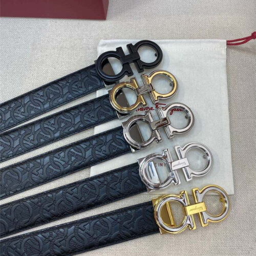 High Quality Luxury Salvatore Ferragamo New Belt – Style 46918 product detail