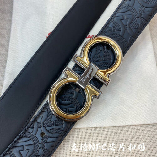 High Quality Luxury Salvatore Ferragamo New Belt – Style 45222 product detail