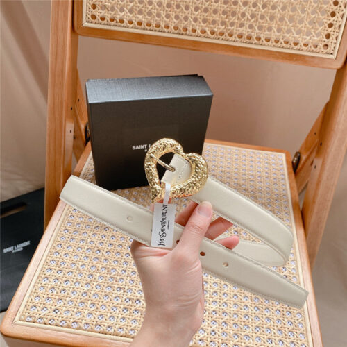 High Quality Luxury YSL Classic Belt – Style 62118 alternate view