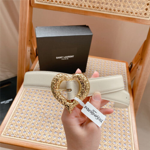 High Quality Luxury YSL Classic Belt – Style 62118 product detail