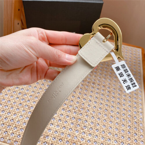 High Quality Luxury YSL Classic Belt – Style 62118 product detail