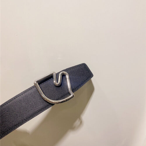 High Quality Luxury Hermes Palladium-Plated Metal Buckle Belt – Style 71334 product detail