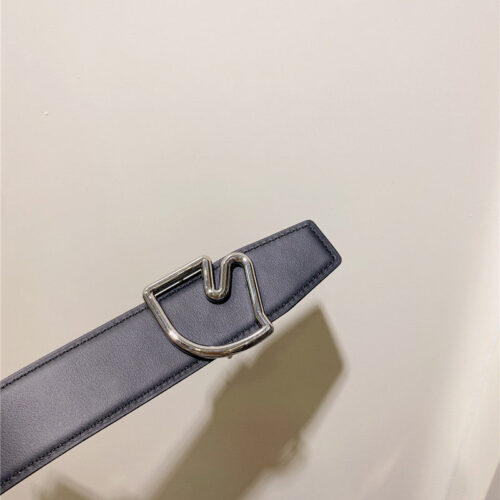 High Quality Luxury Hermes Palladium-Plated Metal Buckle Belt – Style 04102 product detail