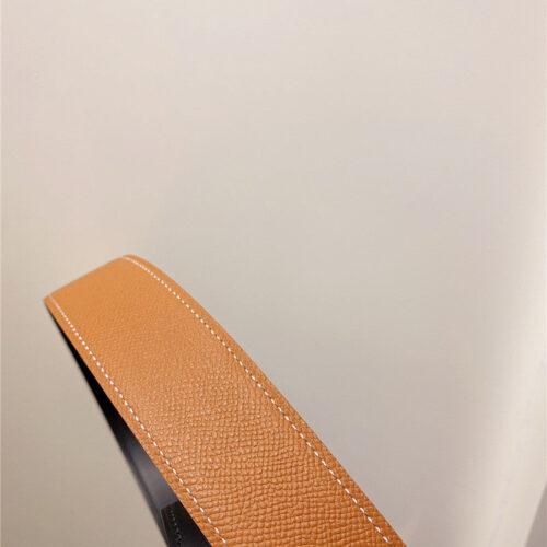 High Quality Luxury Hermes Palladium-Plated Metal Buckle Belt – Style 04102 product detail