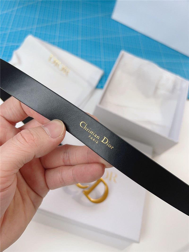 High Quality Luxury Dior Width 2.0Cm Black Calfskin Belt product detail