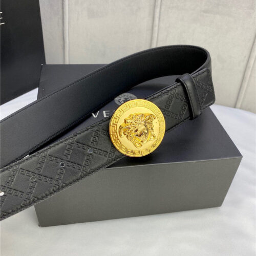 High Quality Luxury Versace Belt In Classic Greek Leather product detail