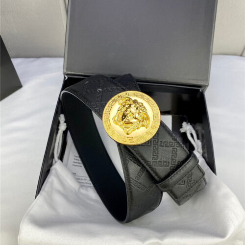 High Quality Luxury Versace Belt In Classic Greek Leather product detail