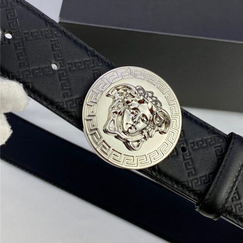 High Quality Luxury Versace Belt In Classic Greek Leather product detail