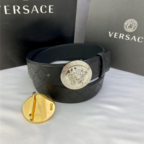 High Quality Luxury Versace Belt In Classic Greek Leather product detail