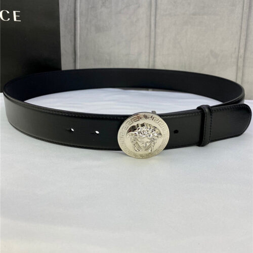 High Quality Luxury Versace Belt In Classic Greek Leather – Style 16390