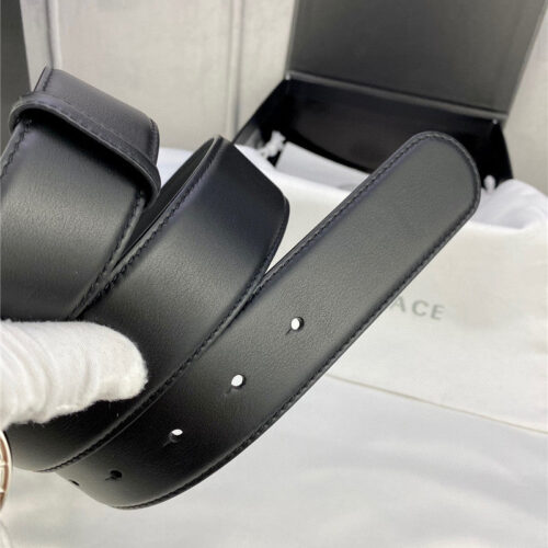 High Quality Luxury Versace Belt In Classic Greek Leather – Style 16390 product detail