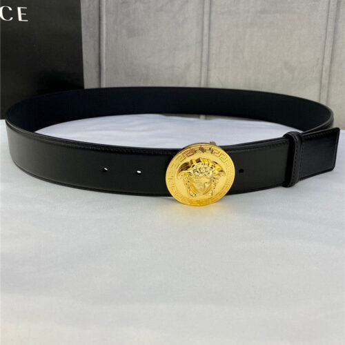 High Quality Luxury Versace Belt In Classic Greek Leather – Style 49158