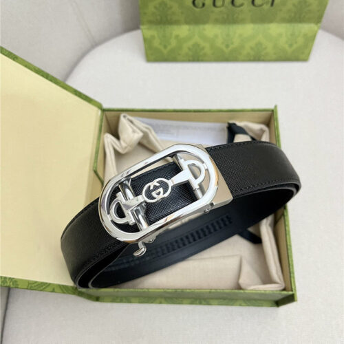 High Quality Luxury Gucci 3.5Cm Automatic Belt alternate view