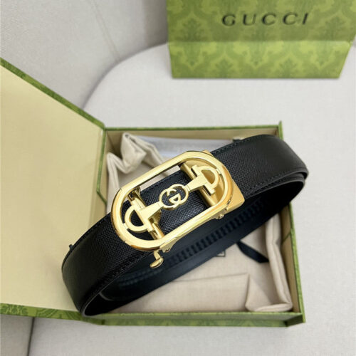 High Quality Luxury Gucci 3.5Cm Automatic Belt – Style 77702 alternate view