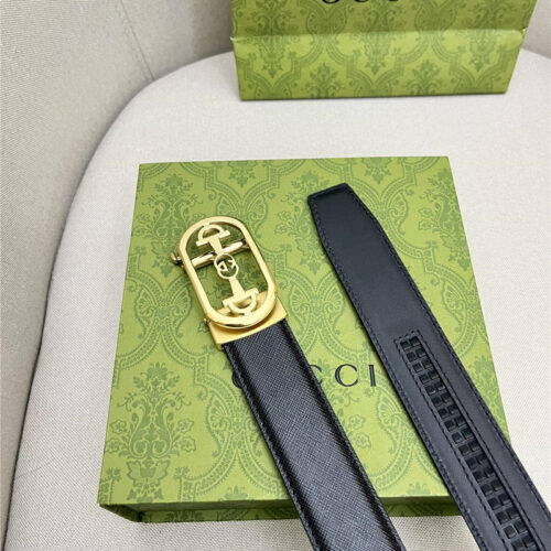 High Quality Luxury Gucci 3.5Cm Automatic Belt – Style 77702 product detail