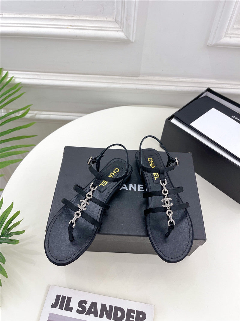 High Quality Luxury Chanel New Transparent With Classic Sandals product detail