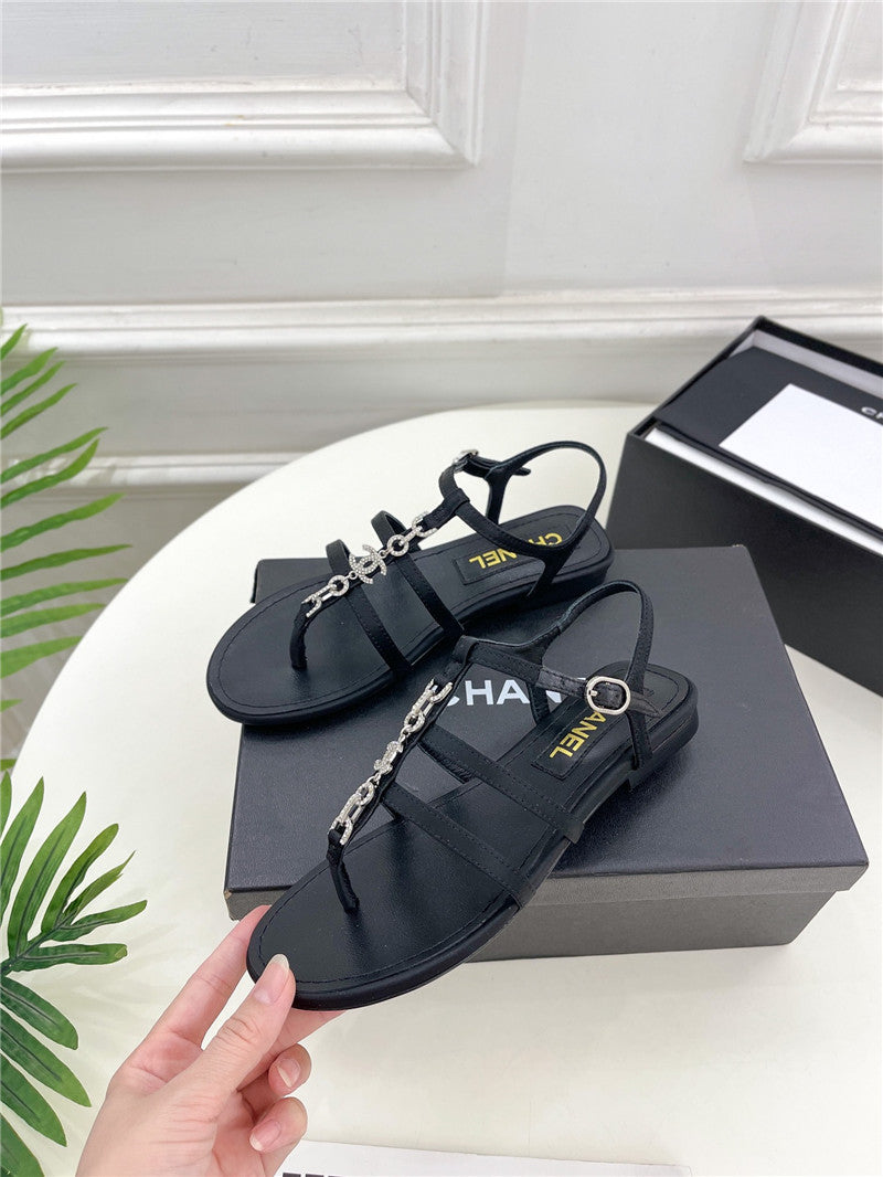High Quality Luxury Chanel New Transparent With Classic Sandals product detail