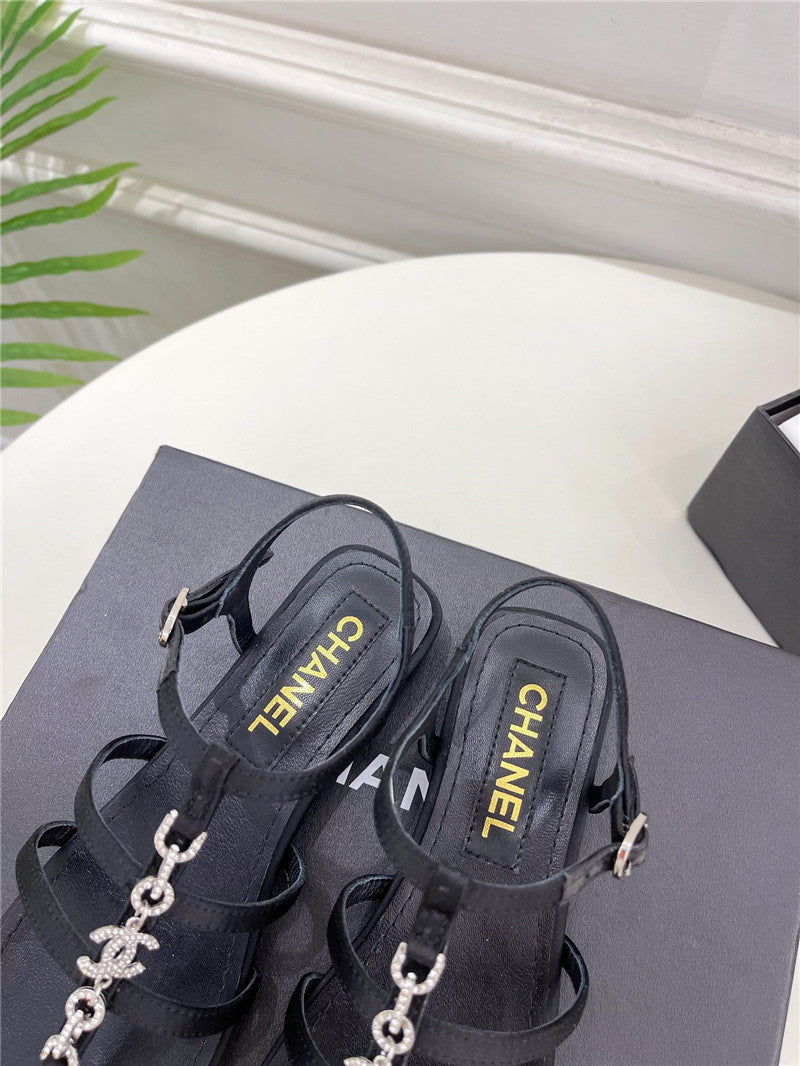 High Quality Luxury Chanel New Transparent With Classic Sandals product detail