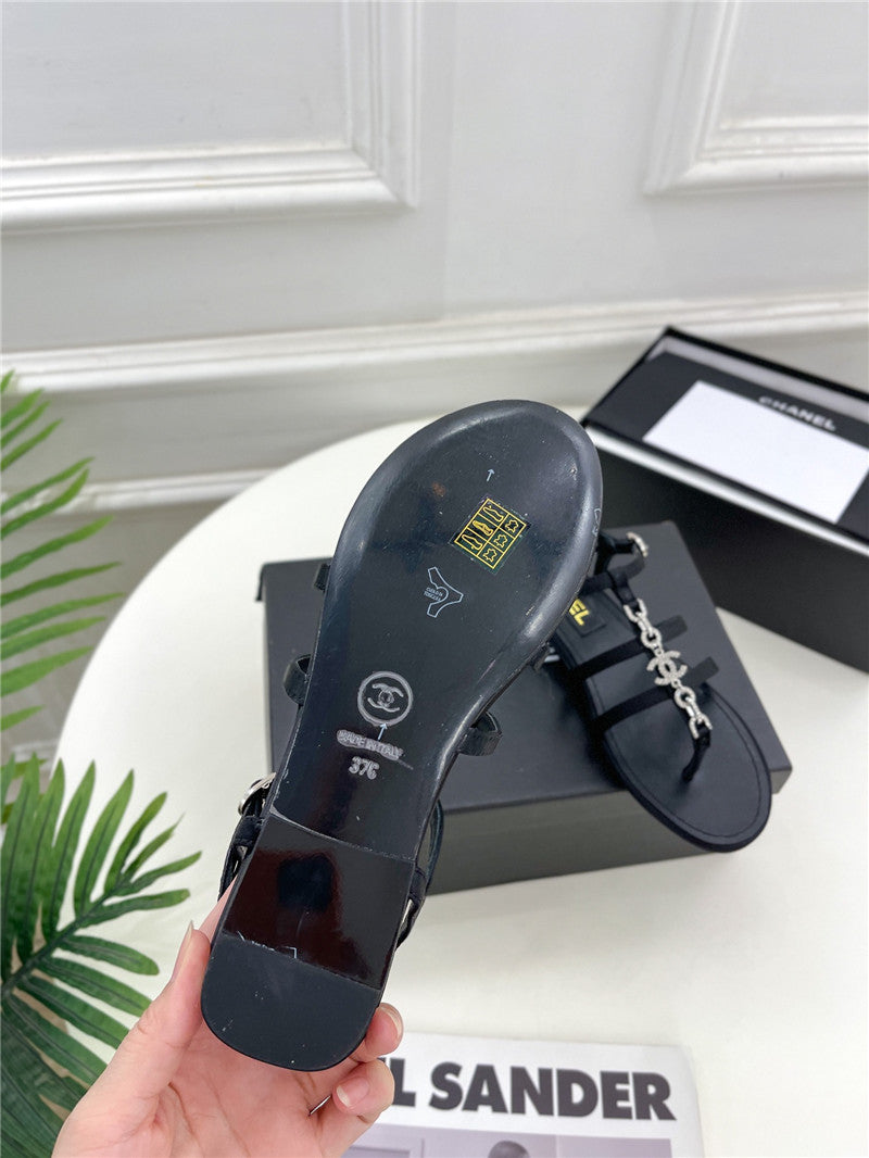 High Quality Luxury Chanel New Transparent With Classic Sandals product detail