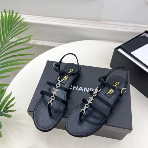 High Quality Luxury Chanel New Transparent With Classic Sandals product detail