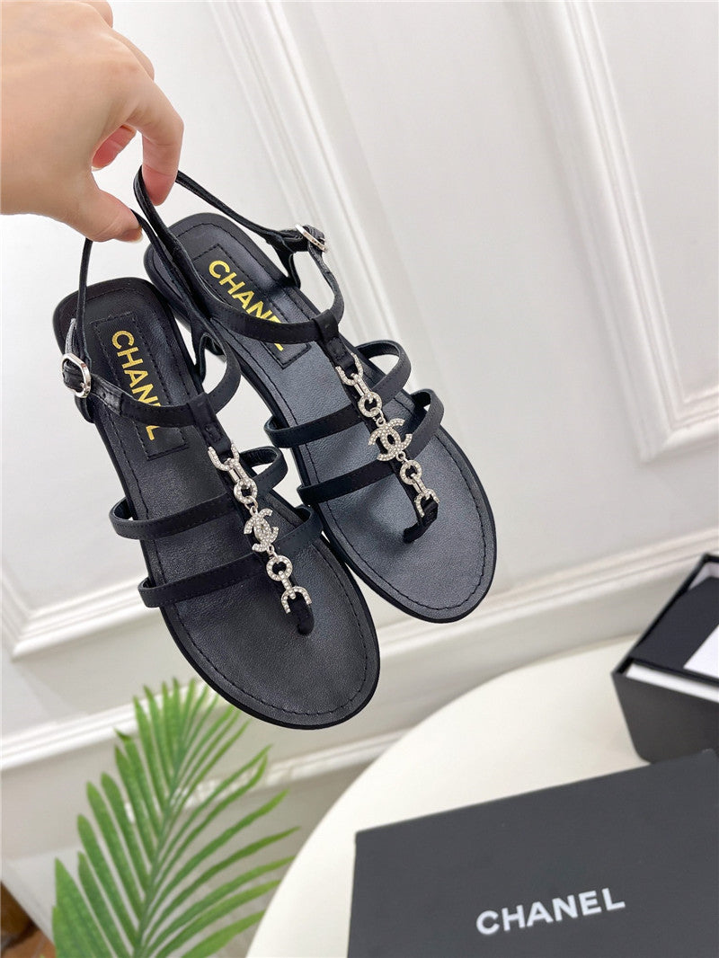 High Quality Luxury Chanel New Transparent With Classic Sandals product detail