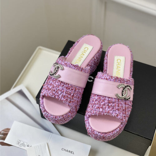 High Quality Luxury Chanel New Platform Sandals – Style 76678 alternate view