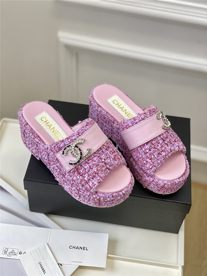 High Quality Luxury Chanel New Platform Sandals – Style 76678