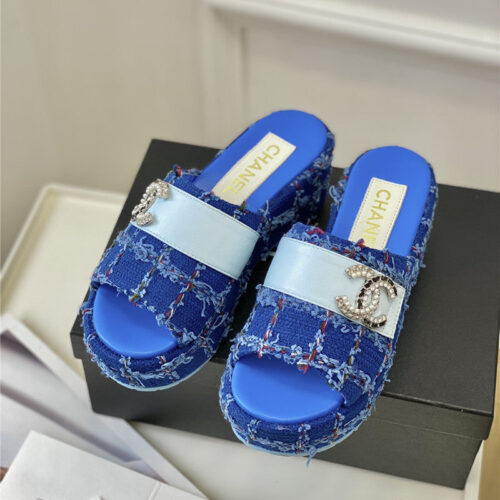 High Quality Luxury Chanel New Platform Sandals – Style 07750 alternate view