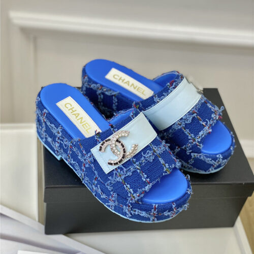 High Quality Luxury Chanel New Platform Sandals – Style 07750