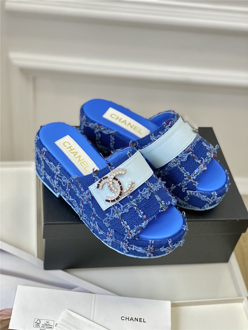 High Quality Luxury Chanel New Platform Sandals – Style 07750