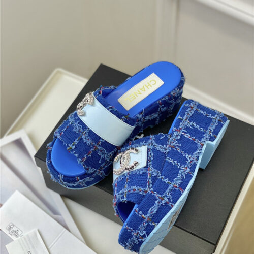 High Quality Luxury Chanel New Platform Sandals – Style 07750 product detail