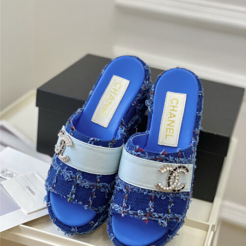 High Quality Luxury Chanel New Platform Sandals – Style 07750 product detail