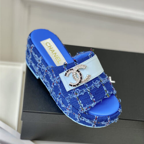 High Quality Luxury Chanel New Platform Sandals – Style 07750 product detail